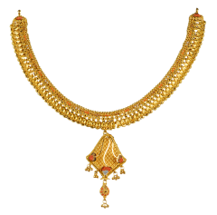 PURABI N 3177-13(Calcutta design gold necklace)