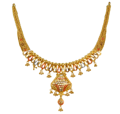 PURABI N 3178-13(Calcutta design gold necklace)