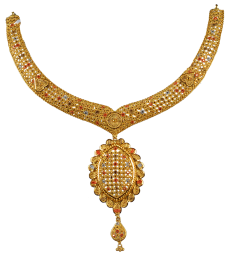 PURABI N 3179-13(Calcutta design gold necklace)