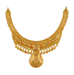 PURABI N 3182-13(Calcutta design gold necklace)