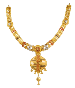 PURABI N  3183-13(Calcutta design gold necklace)
