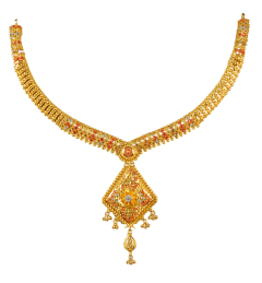 PURABI N 3195(calcutta design gold necklace)