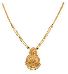 SAHARSHA N 5073-13 (Polki design gold necklace) 