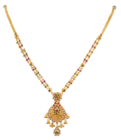 SAHARSHA N 5094-13(Polki design gold necklace) 