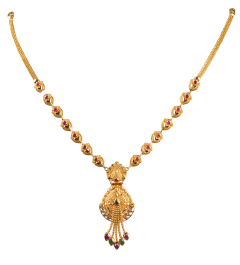 SAHARSHA N 5095-13(Polki design gold necklace) 
