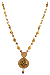 SAHARSHA N 5096-13(Polki design gold necklace) 