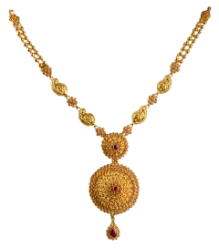 SAHARSHA N 5246-13(Polki design gold necklace) 