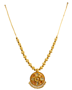 PURABI N 5250-13( calcutta design gold necklace ) 