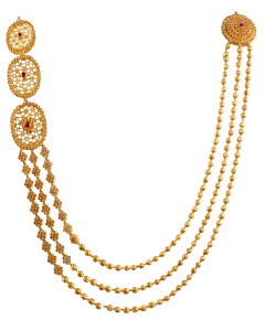 SAHARSHA N 5256-13(Polki design gold necklace) 