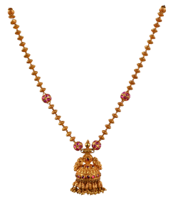 SYARNDRI N 1572-14(chettinadu design gold necklace) 