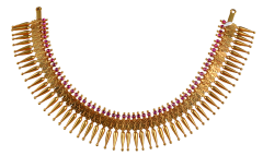 SYARNDRI N 1579-14(chettinadu design gold necklace) 