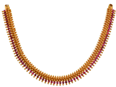 SYARNDRI N 1587-14(chettinadu design gold necklace) 