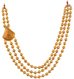 SYRANDRI P 1596-14 (chettinadu design gold necklace)