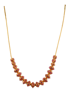 SYRANDRI N 1602-14 (Antique design gold necklace) 