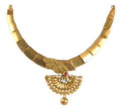 SYARNDRI N 6541-14(CHETTINAD DESIGN GOLD NECKLACE) 