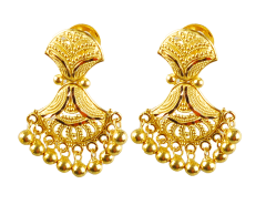 PURABI E ER 8609-13 (CALCUTTA DESIGN EARRINGS) 