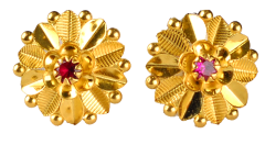 PURABI  ER 8988-13 (CALCUTTA DESIGN EARRINGS) 