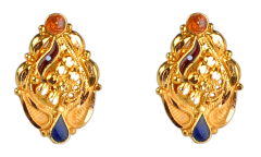 PURABI E ER 9885-13 (CALCUTTA DESIGN EARRINGS)