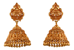 SYRANDRI DESIGN EARRING1687-14(CHETTINAD DESIGN JIMMIKKI) 