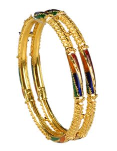 PURABI BB 1955-14(calcutta design gold bangle) 