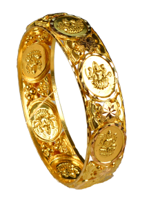 THANMAY BB 2113-14(KERALA DESIGN GOLD BANGLE) 