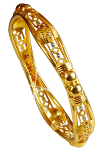 THANMAY BB 2118-14(KERALA DESIGN GOLD BANGLE)