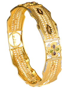 Buy Gold Plated Traditional Kerala Green Palakka Bracelet Buy Online