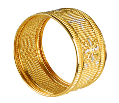 THANMAY BB 2164-14(KERALA DESIGN GOLD BANGLE)