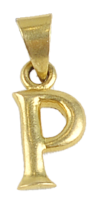 SING  P 8748-03 ( Singapore design gold pendant with stone )