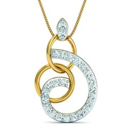 Orbit Diamond Pendant ODP7