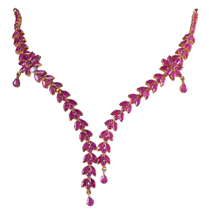 Latest ruby necklace designs hotsell