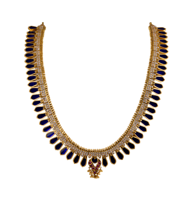 POURVIKA N 1790 09 Traditional nagapadam necklace