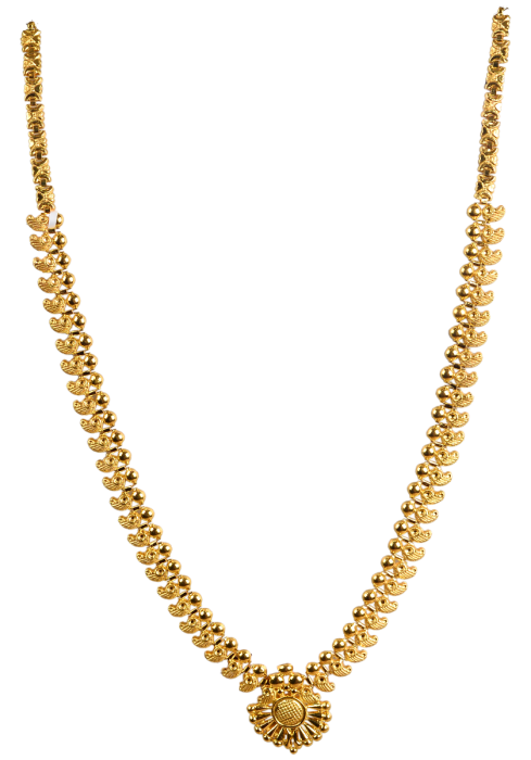 Png gold long necklace designs online