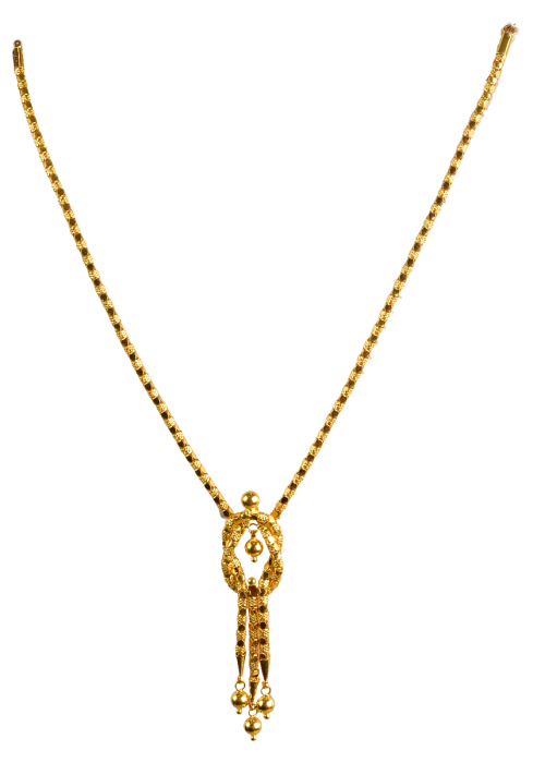 Simple long chain designs in gold shop