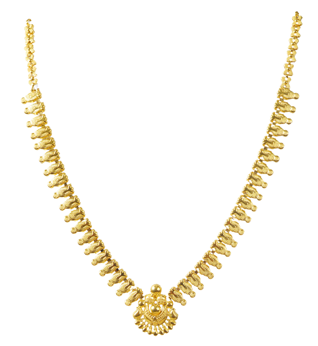 THANMAY N 1047 13 Kerala design gold necklace