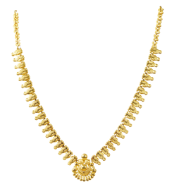 THANMAY N 1047 13 Kerala design gold necklace