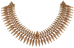 Syrandri 6935-10 (Kerala chettinad gold necklace)