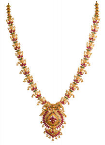 SANGAM  N 9296-12(EXPORT GOLD NECKLACE)