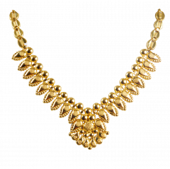 THANMAY N 1916-13(kerala design gold necklace)