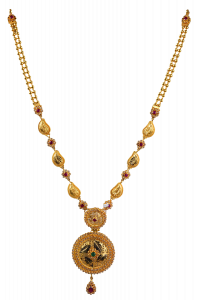 SAHARSHA N 5096-13(Polki design gold necklace) 